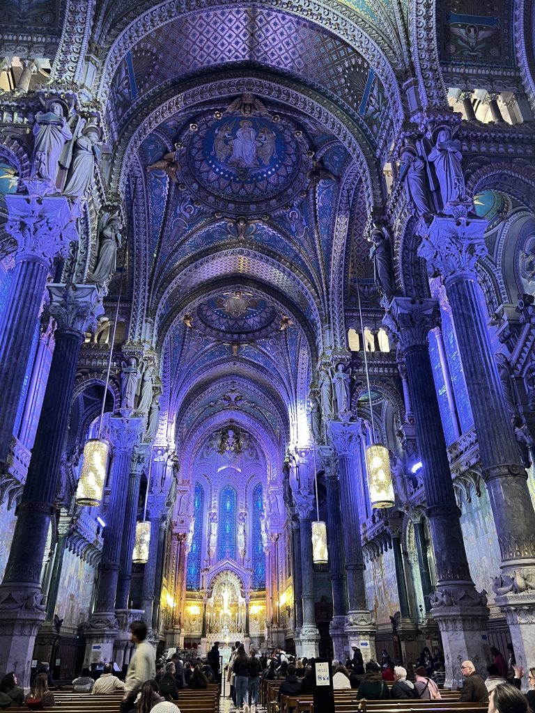 La cathédrale de Notre Dame de Fourvière